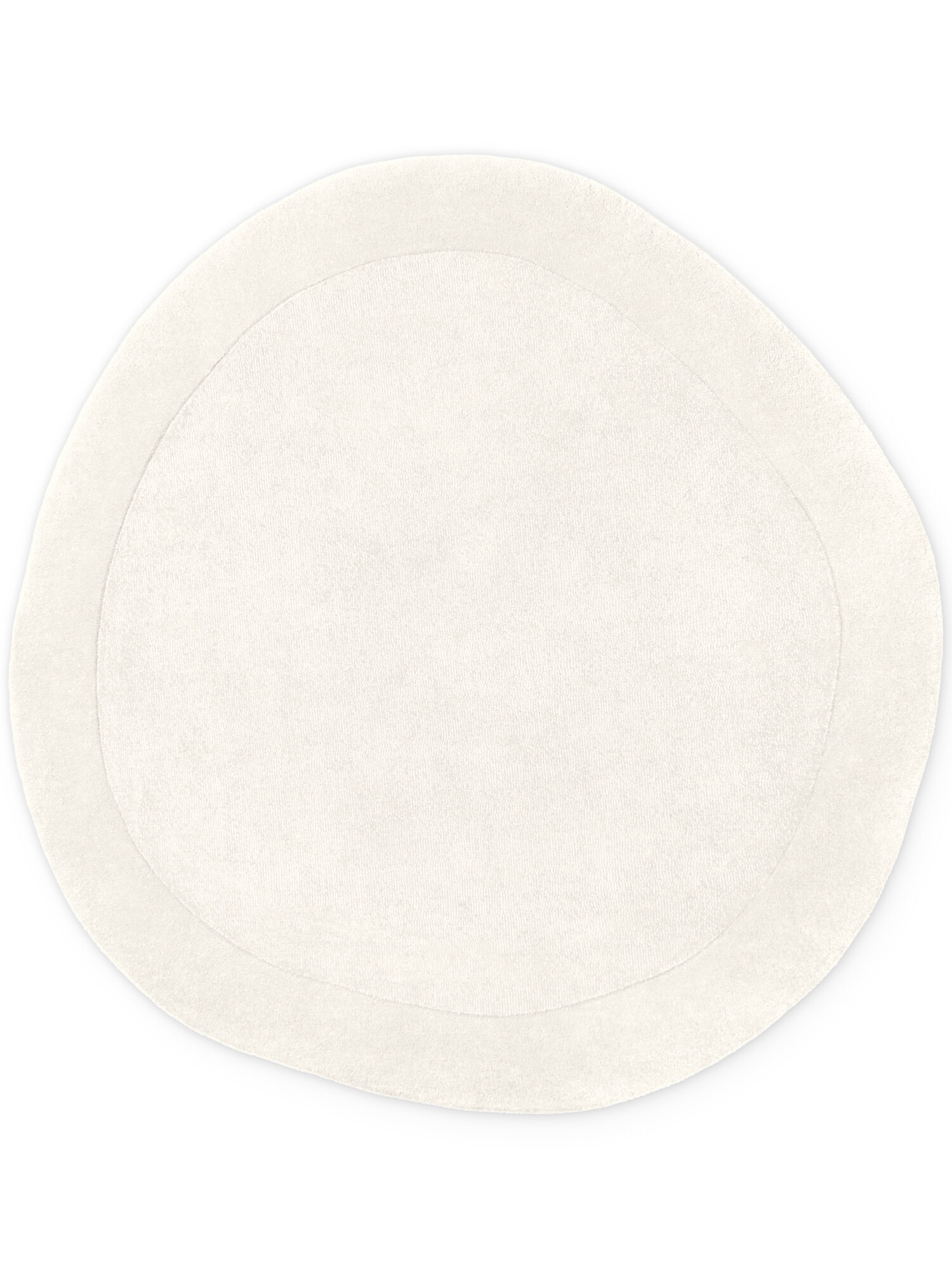 Levně Villeroy & Boch, Kusový koberec Villeroy & Boch Kari 106285 Cream, 160x160 (průměr) kruh, bílá, ložnice
