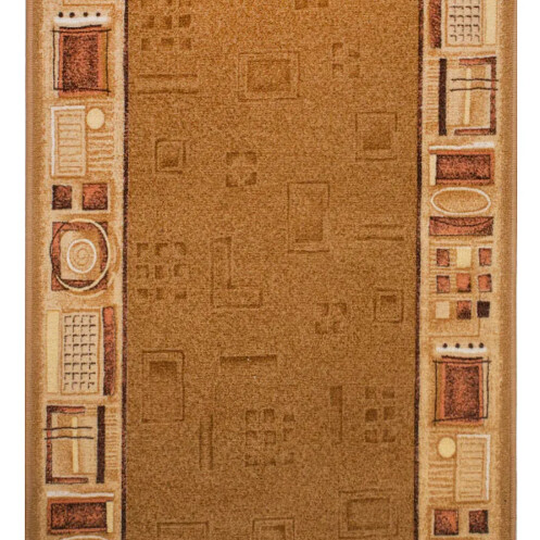 Levně Associated Weavers, Protiskluzový běhoun na míru Jena 35, šíře 80 cm, béžová, chodba / předsíň