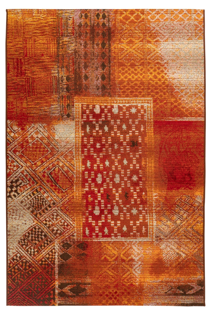 Levně Obsession, AKCE: 160x230 cm Kusový koberec My Gobelina 644 multi – na ven i na doma, oranžová, chodba / předsíň