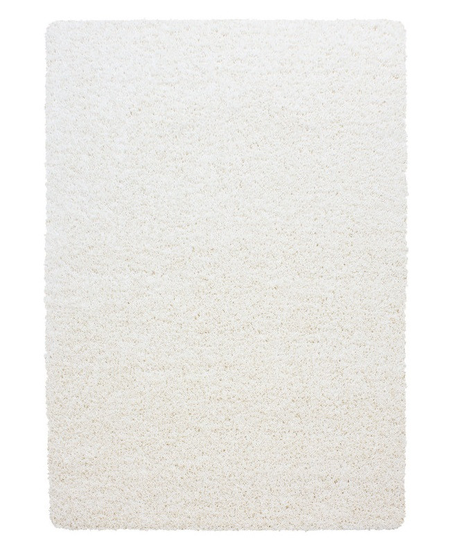 Levně Ayyildiz, DOPRODEJ: 80x150 cm Kusový koberec Dream Shaggy 4000 cream, 80x150, bílá, ložnice