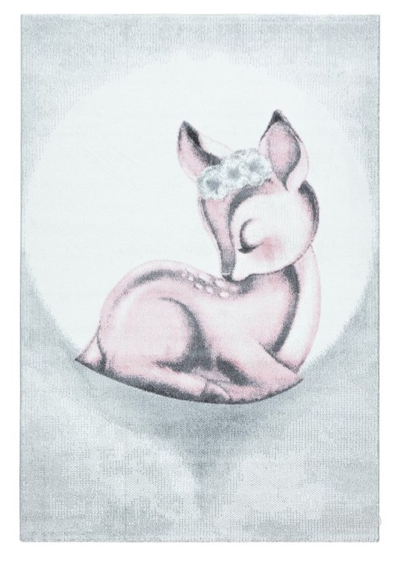 Levně Ayyildiz, DOPRODEJ: 160x230 cm Dětský kusový koberec Bambi 850 pink, 160x230, růžová, dětský pokoj