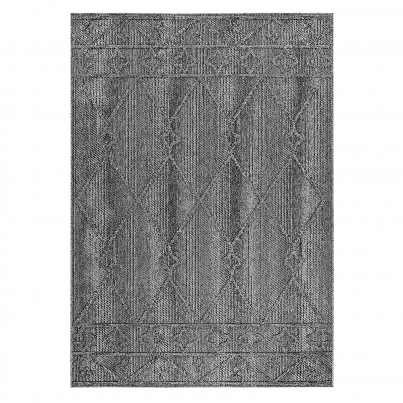 Levně Ayyildiz, DOPRODEJ: 240x340 cm Kusový koberec Patara 4955 Grey – na ven i na doma, 240x340, šedá, chodba / předsíň