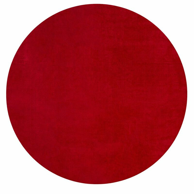 Levně Ayyildiz, Kusový koberec Joy 1400 red kruh, 120x120 (průměr) kruh, červená, chodba / předsíň