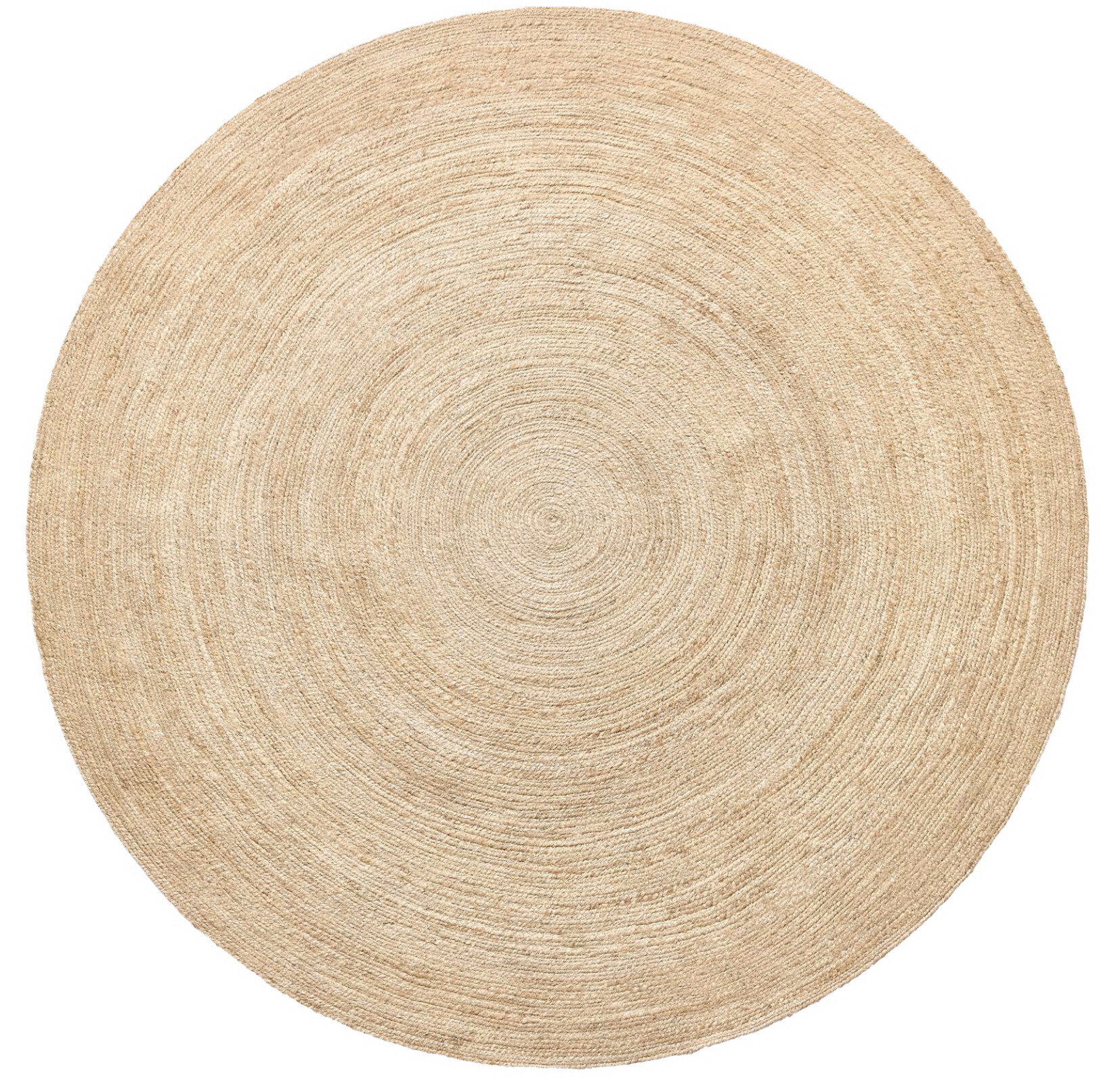 Levně Diamond Carpets India, Ručně vázaný kusový koberec Rhea J-11 Natural kruh, 120x120 (průměr) kruh, béžová, chodba / předsíň