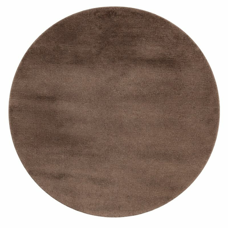 Levně Obsession, AKCE: 80x80 (průměr) kruh cm Kusový koberec My Jazz 730 taupe, hnědá, ložnice