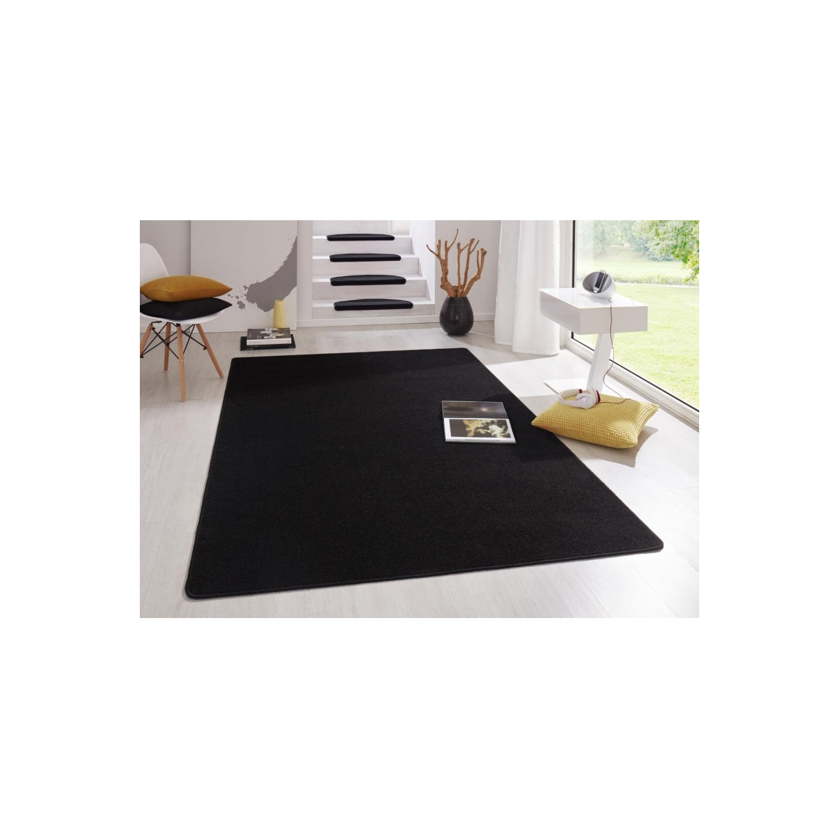 Kusový koberec Fancy 103004 Schwarz - černý