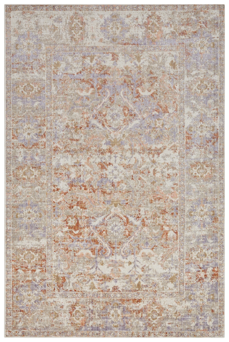 Levně Hanse Home, AKCE: 120x170 cm Kusový koberec Cairo 105587 Port Said Cream Red – na ven i na doma, oranžová, chodba / předsíň