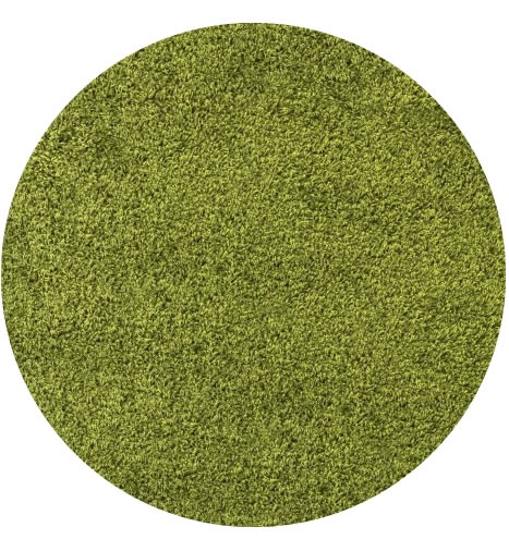 Levně Ayyildiz koberce Kusový koberec Life Shaggy 1500 green kruh - 80x80 (průměr) kruh cm