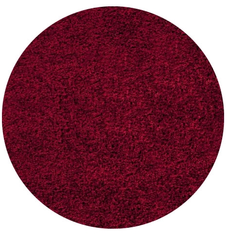 Levně Ayyildiz koberce Kusový koberec Life Shaggy 1500 red kruh - 200x200 (průměr) kruh cm