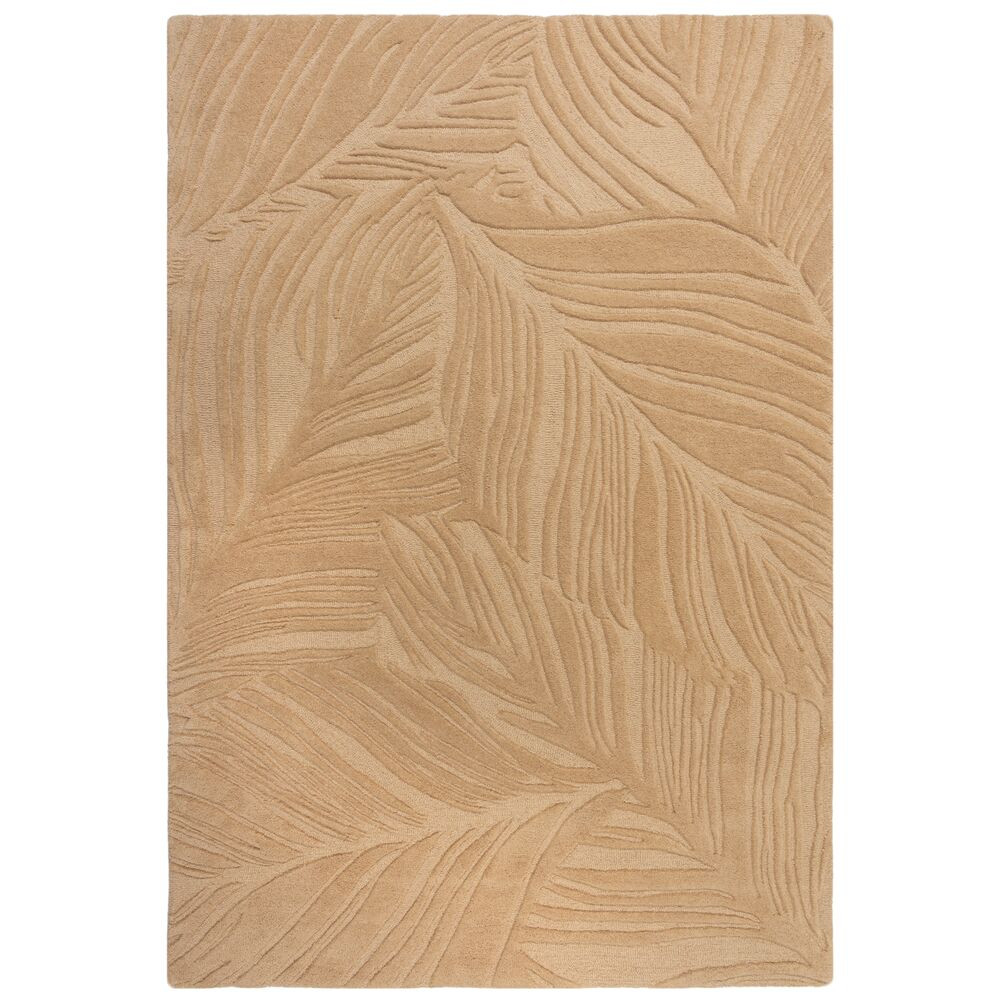 Levně Flair Rugs, AKCE: 120x170 cm Kusový koberec Solace Lino Leaf Stone, béžová, ložnice