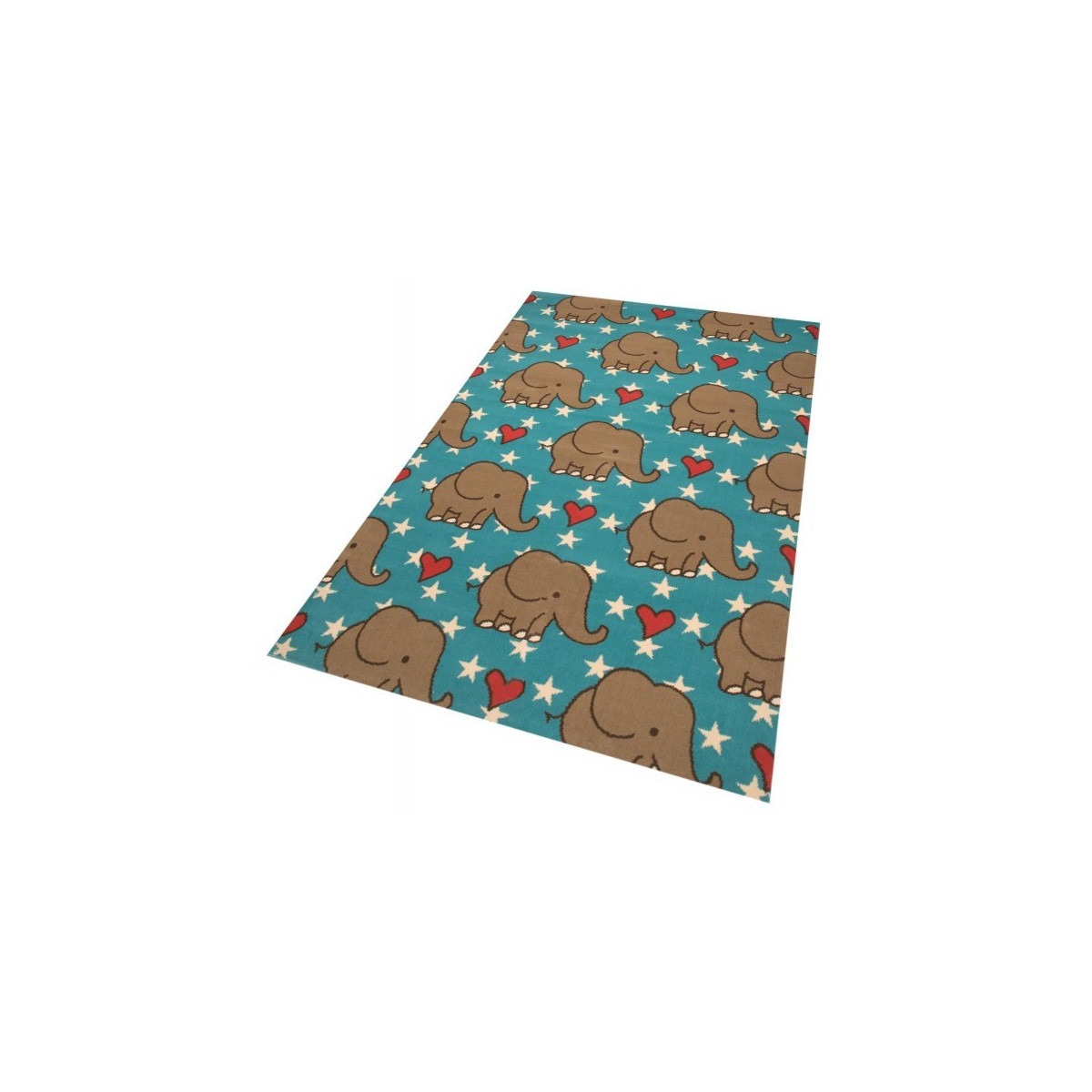 Dětský kusový koberec Bambini 103073 Blau 140x200 cm