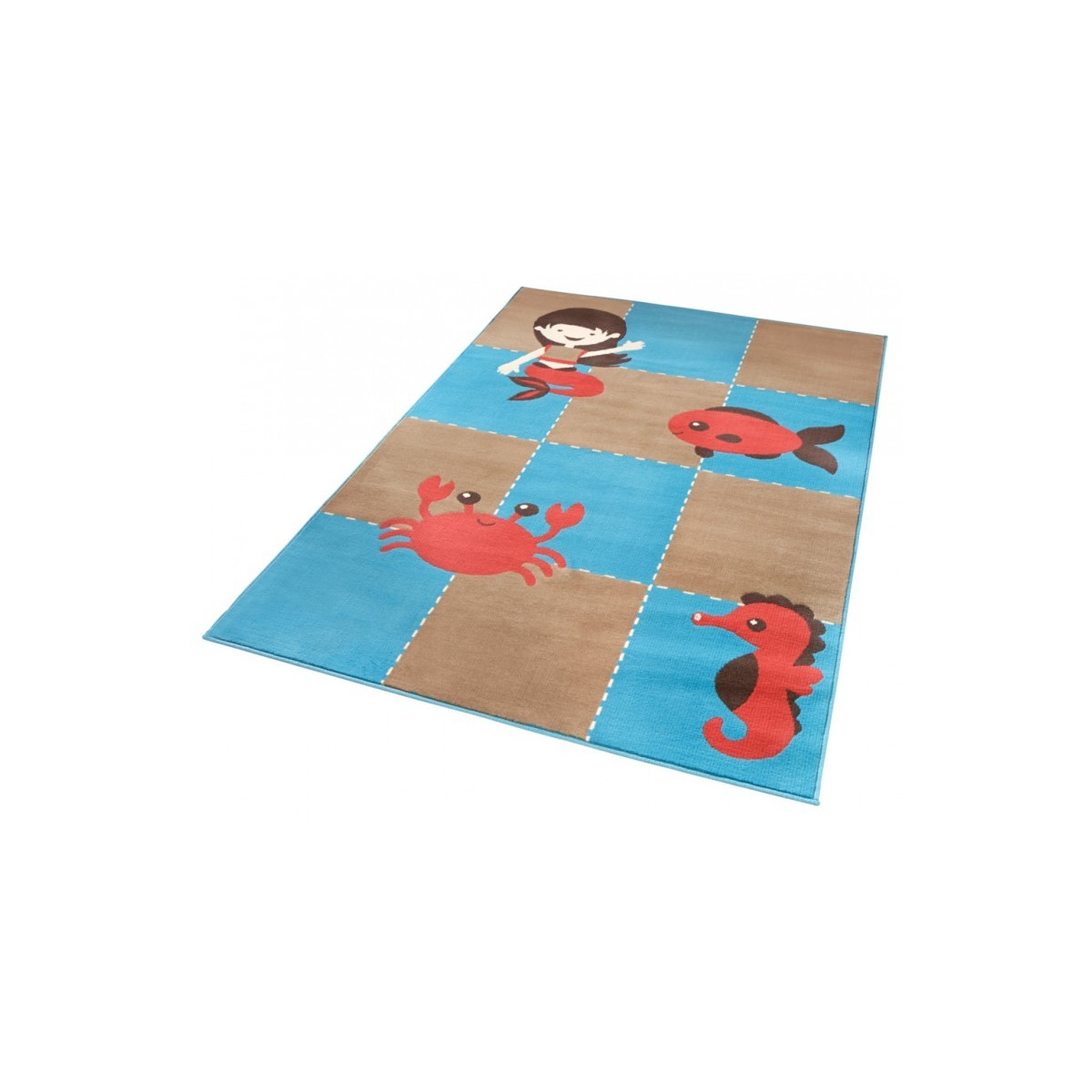 Dětský kusový koberec Bambini 102792 Meeresbewohner 140x200 cm