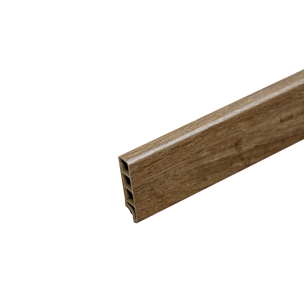 Levně Egibi, Soklová lišta SPC RIGID Victoria 2 m, 2000x50x12 mm, hnědá