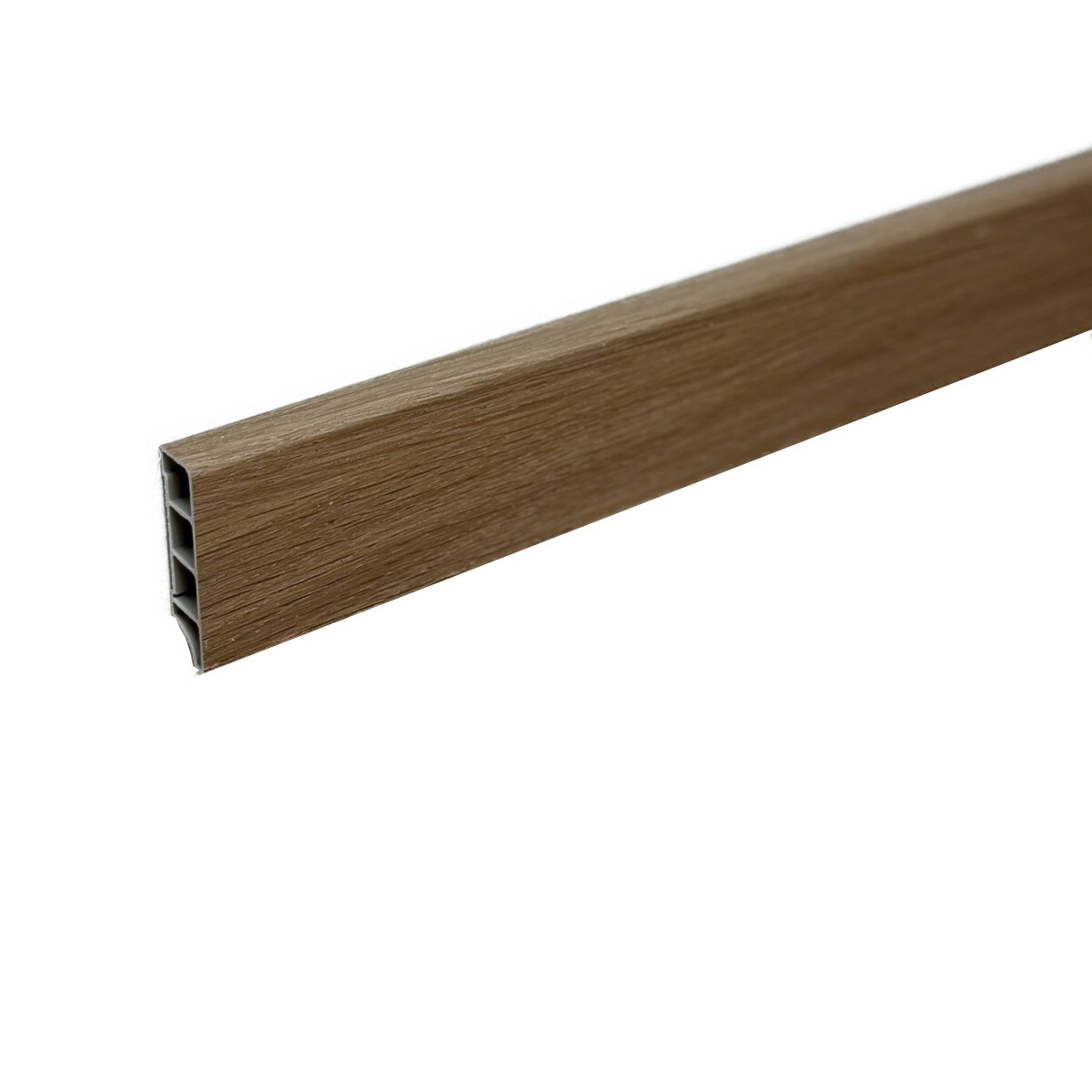 Egibi, Soklová lišta SPC RIGID Jägerndorf 2 m, 2000x50x12 mm, hnědá