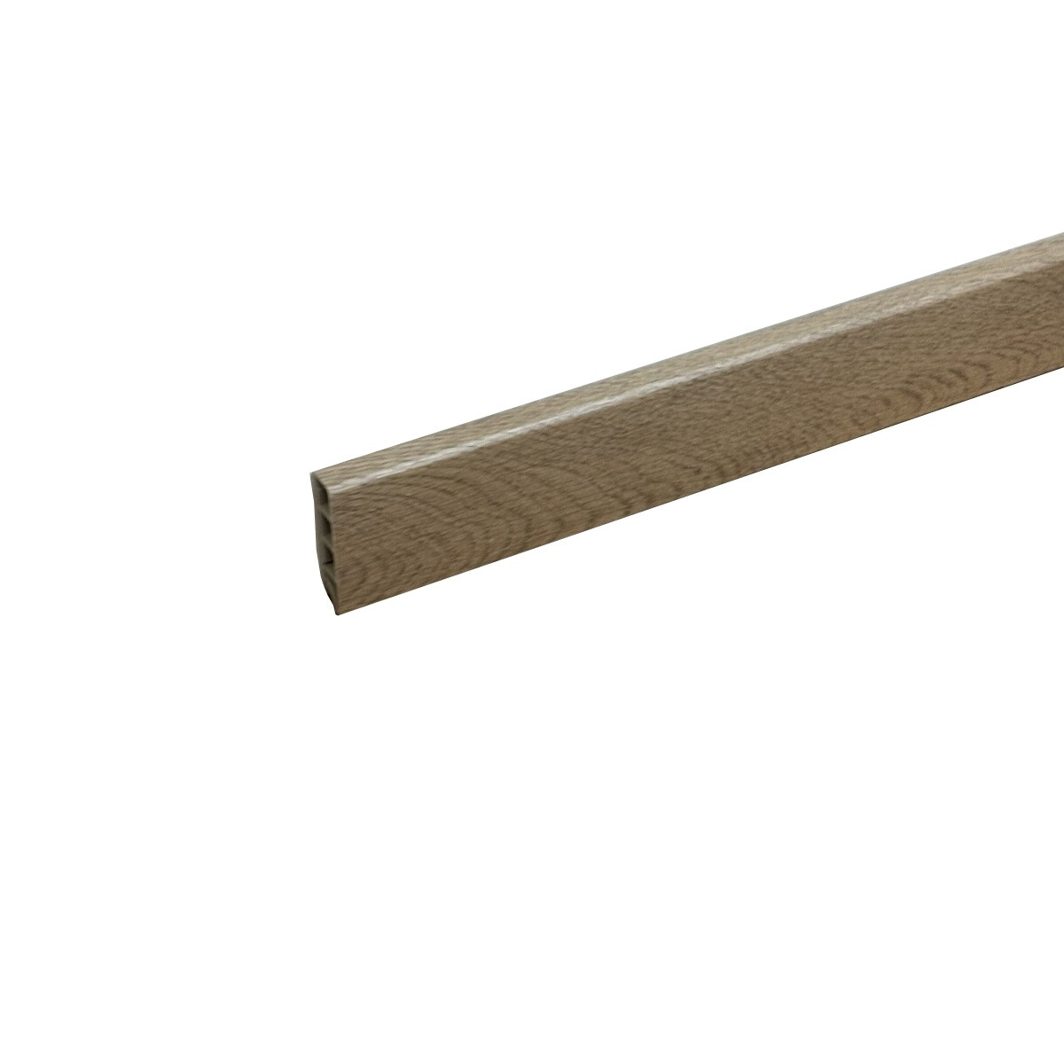Levně Egibi, Soklová lišta SPC RIGID Whistler 2 m, 2000x50x12 mm, hnědá