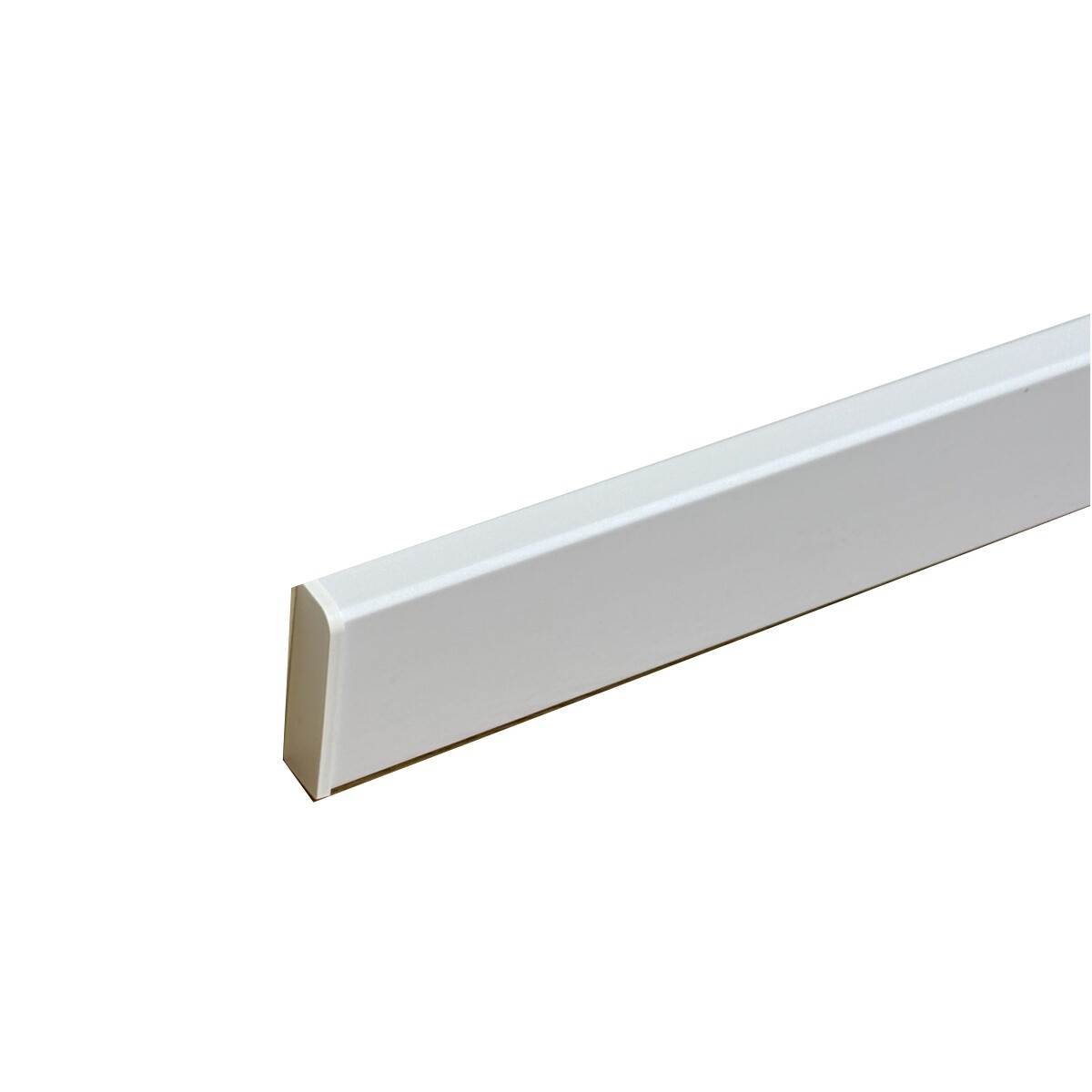 Levně Egibi, Soklová lišta SPC RIGID White 2 m, 2000x50x12 mm, bílá
