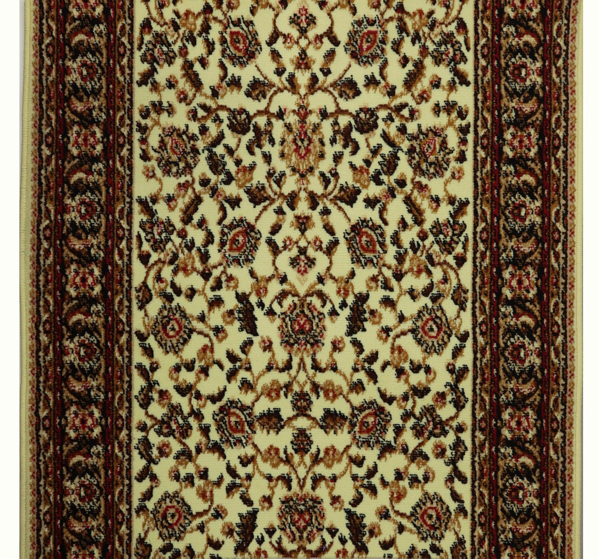 Levně Weltom, AKCE: 150x120 cm Běhoun na míru Samira New 12003-023 cream - obšitý ze všech stran, béžová, chodba / předsíň