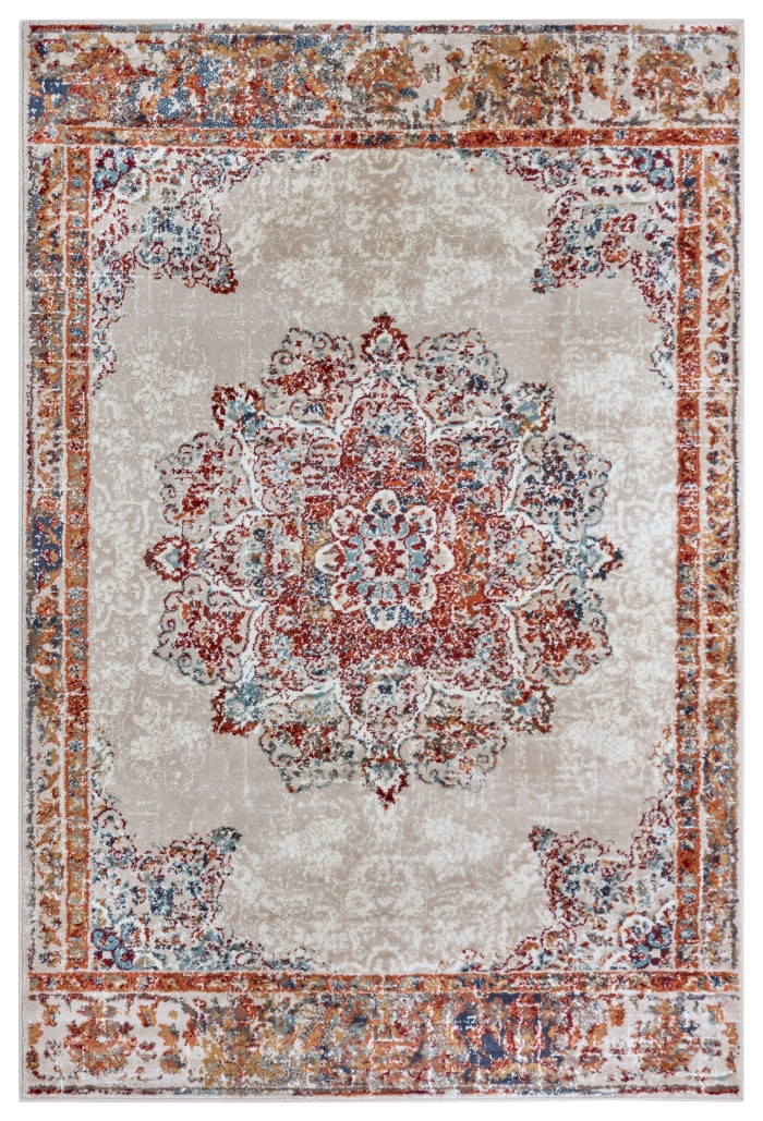Levně Hanse Home, AKCE: 200x280 cm Kusový koberec Luxor 105639 Maderno Cream Multicolor, vícebarevná, ložnice