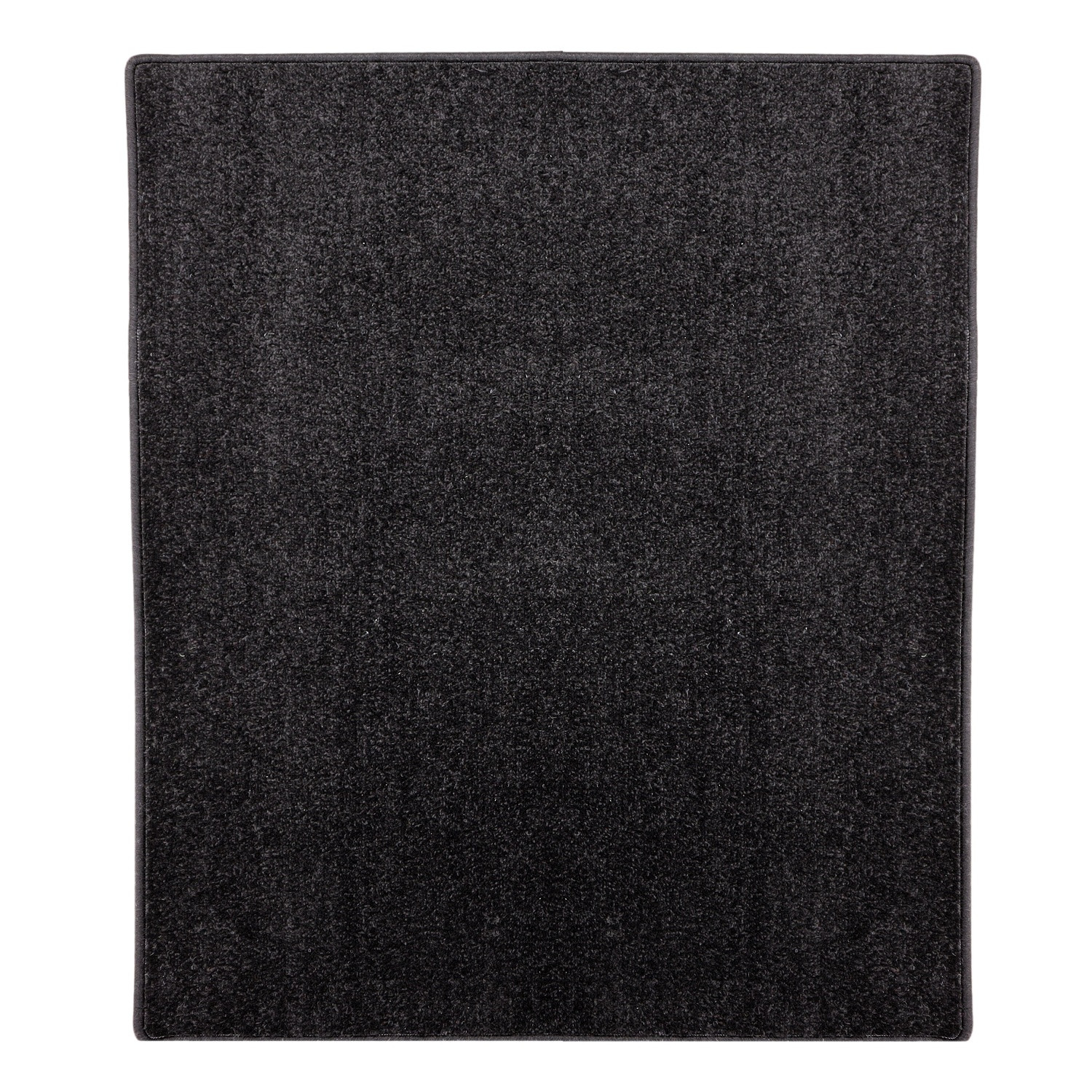 Levně Vopi, AKCE: 200x200 cm Kusový koberec Eton černý 78 čtverec, černá, chodba / předsíň