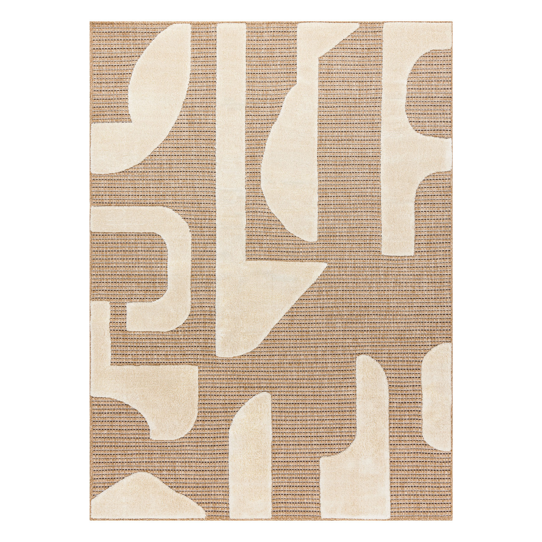 Levně Dywany Łuszczów, AKCE: 140x190 cm Kusový koberec Spark 0696A beige/cream, béžová, chodba / předsíň