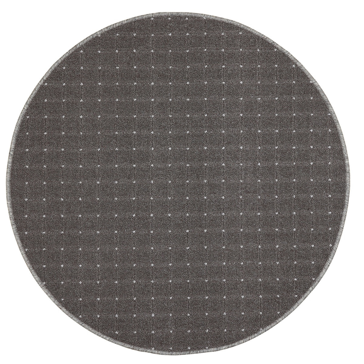 Levně Condor Carpets, AKCE: 80x80 (průměr) kruh cm Kusový koberec Udinese hnědý kruh, hnědá, chodba / předsíň
