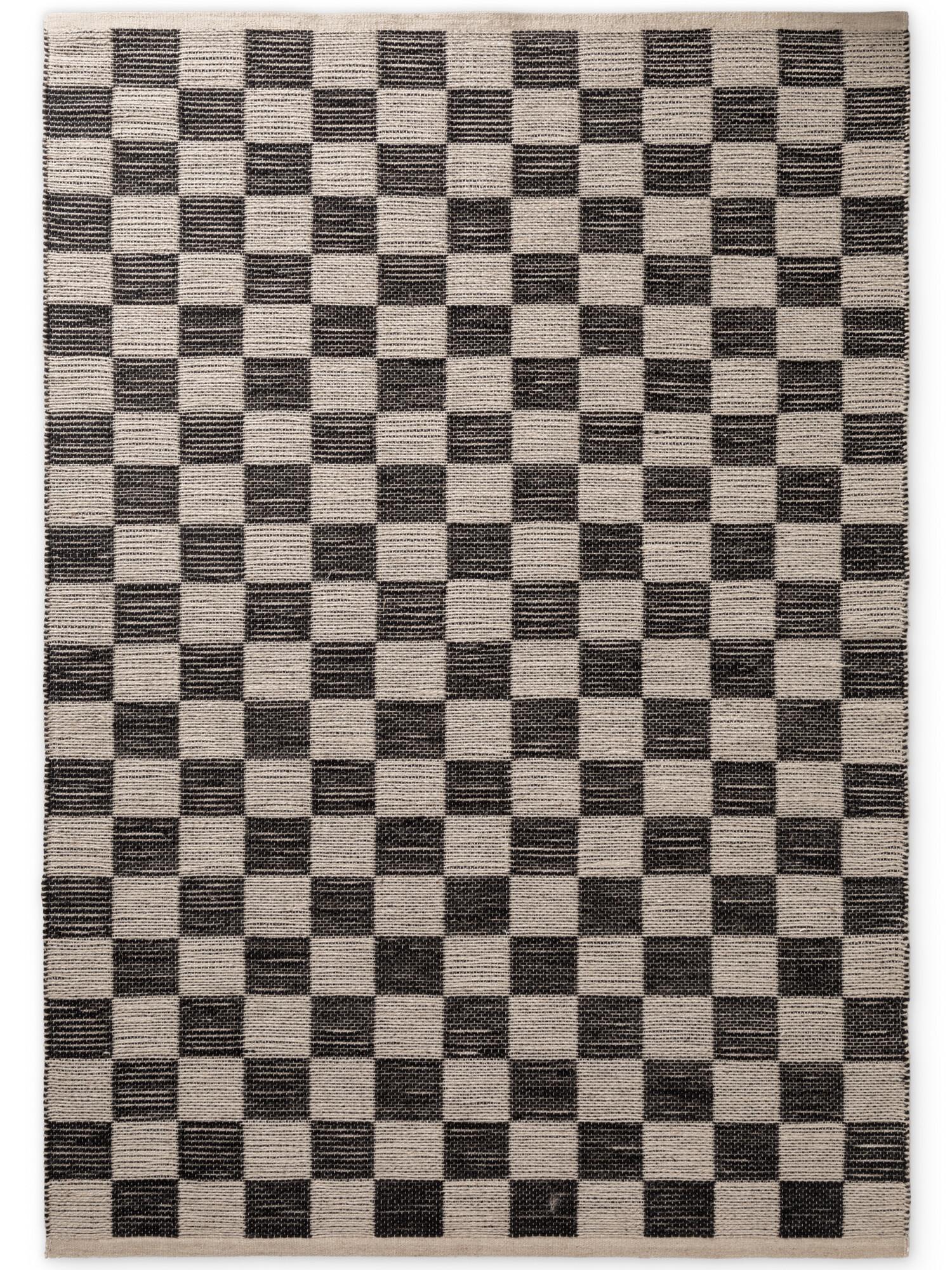 Levně Hanse Home, Kusový koberec Handloom 106333 Rex White Black, 120x170, černobílá, chodba / předsíň