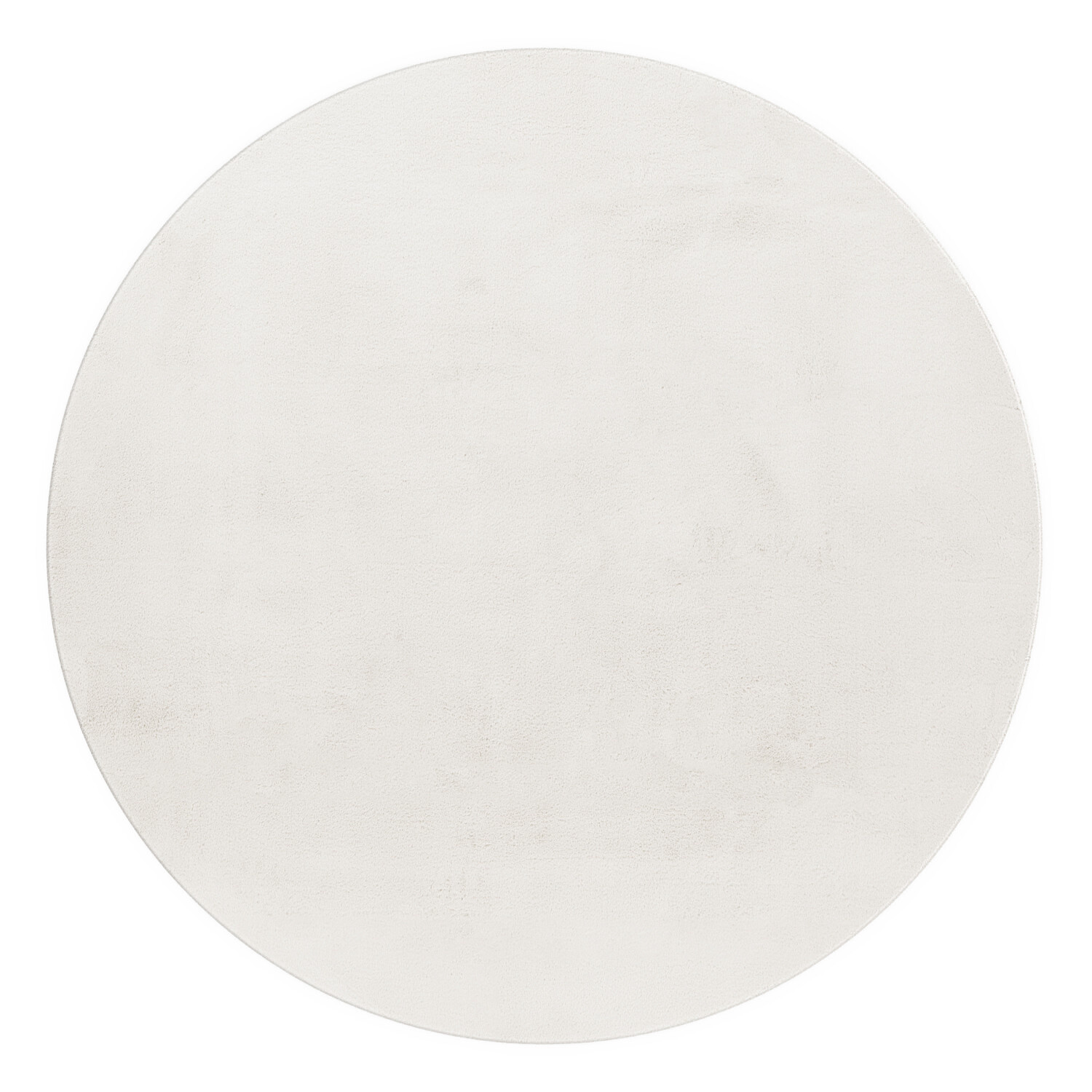 Levně Ayyildiz, AKCE: 200x200 (průměr) kruh cm Kusový koberec Pouffy 5100 Cream kruh, bílá, obývací pokoj