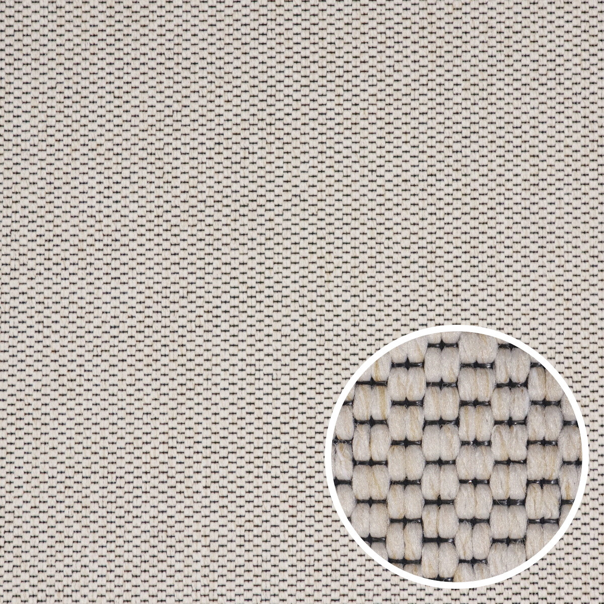 Levně Timzo, AKCE: 133x342 cm Metrážový koberec Nature cream - neúčtujeme odřezky z role, šíře, bílá, filc, chodba / předsíň
