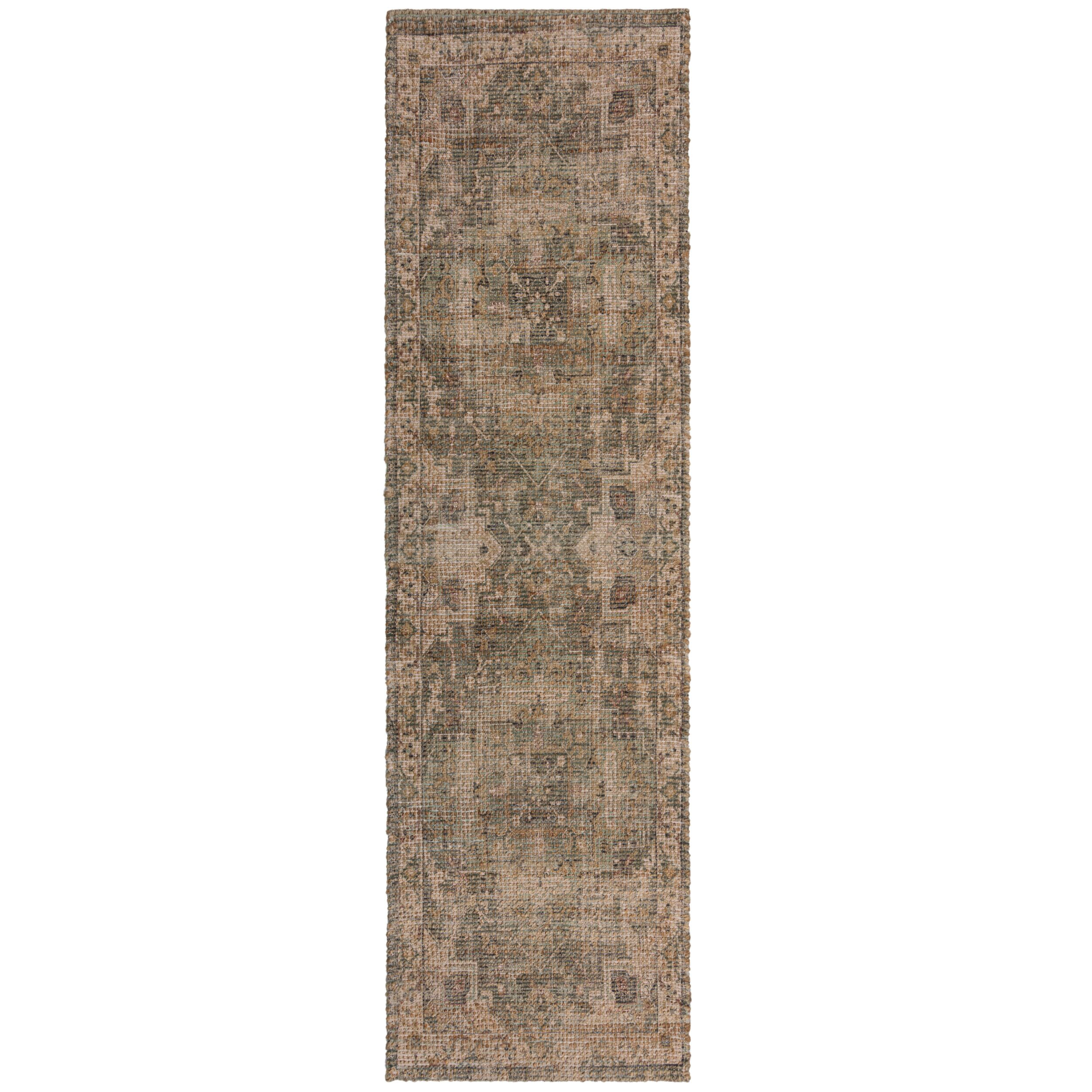 Levně Flair Rugs, AKCE: 60x230 cm Běhoun Nadya Selena Green, zelená, ložnice
