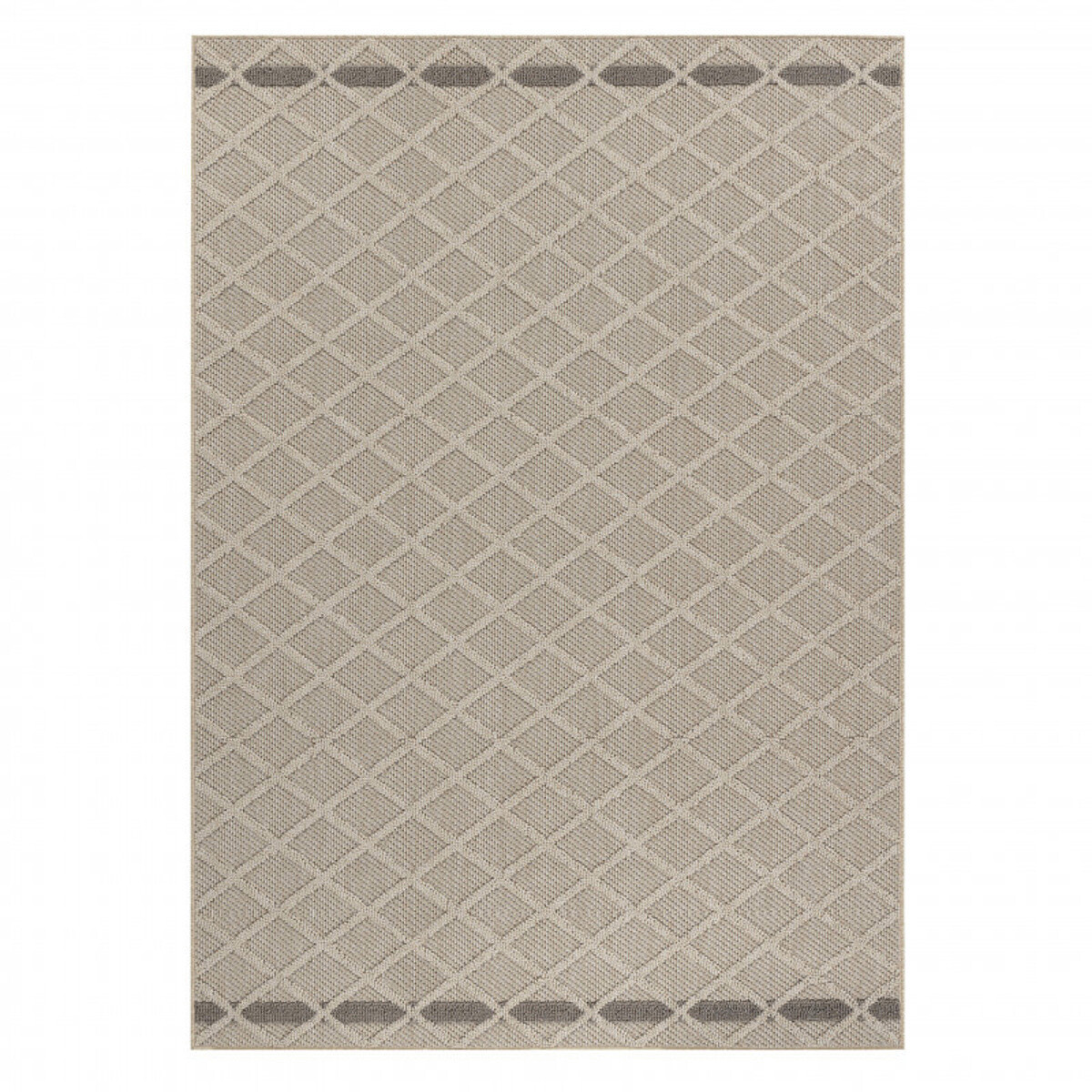 Levně Ayyildiz, Kusový koberec Patara 4953 Beige – na ven i na doma, 120x170, béžová, chodba / předsíň