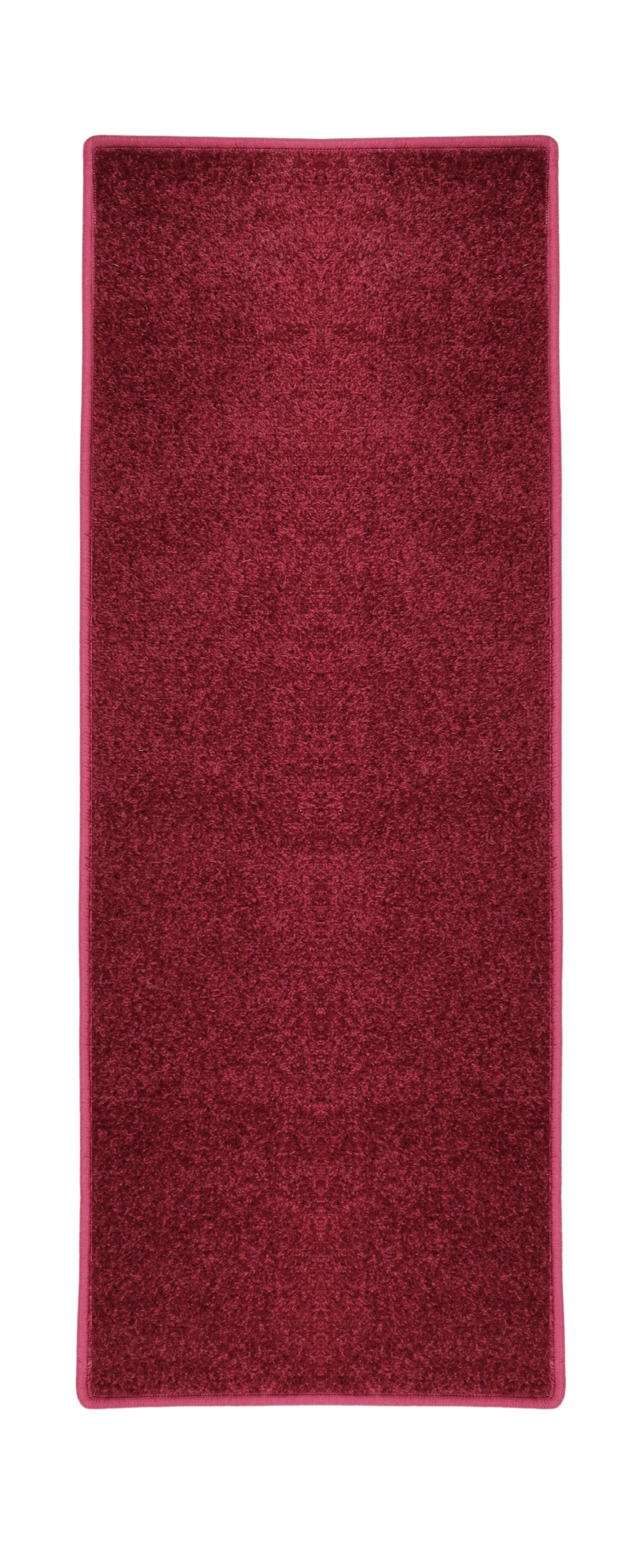 Vopi, AKCE: 2490x90 cm Běhoun na míru Eton vínově červený - obšitý ze všech stran, červená, chodba / předsíň