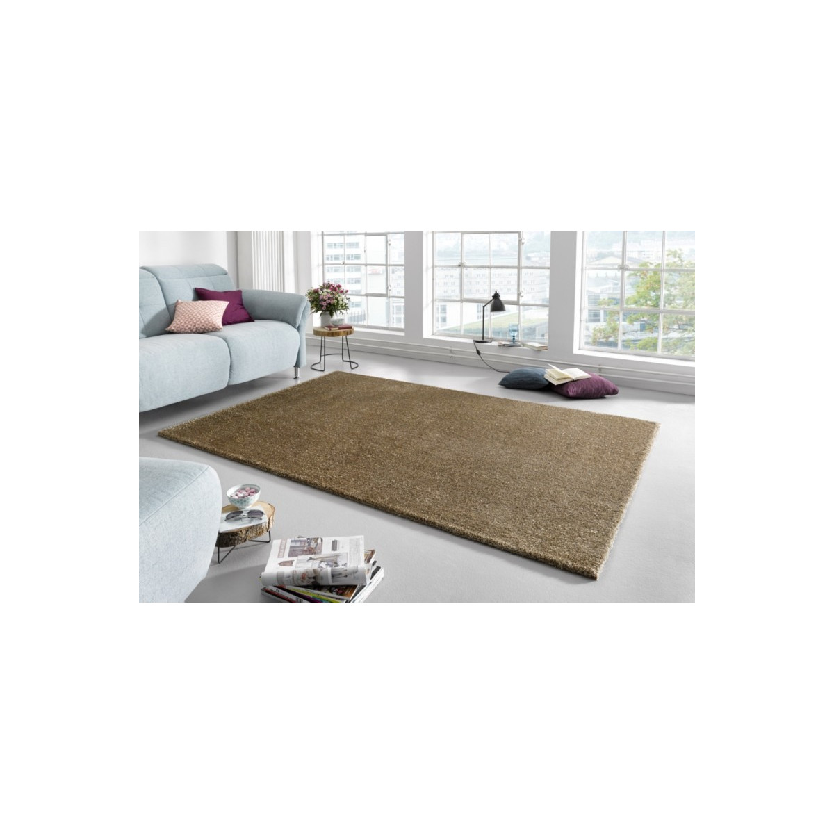 Kusový koberec Glam 103015 Taupe