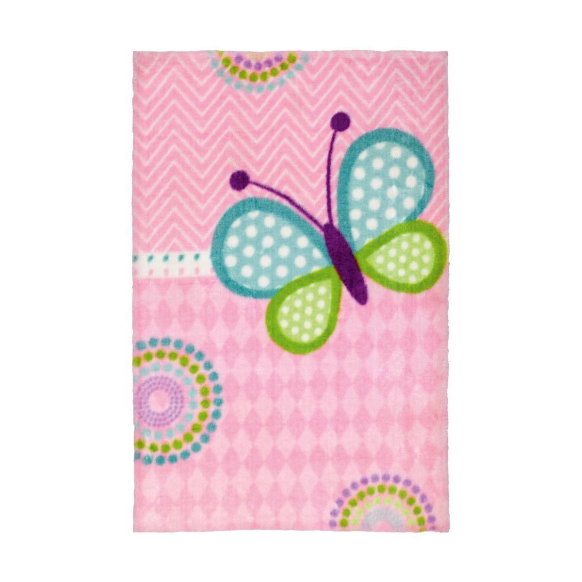 Dětský kusový koberec Lollipop 184 Butterfly
