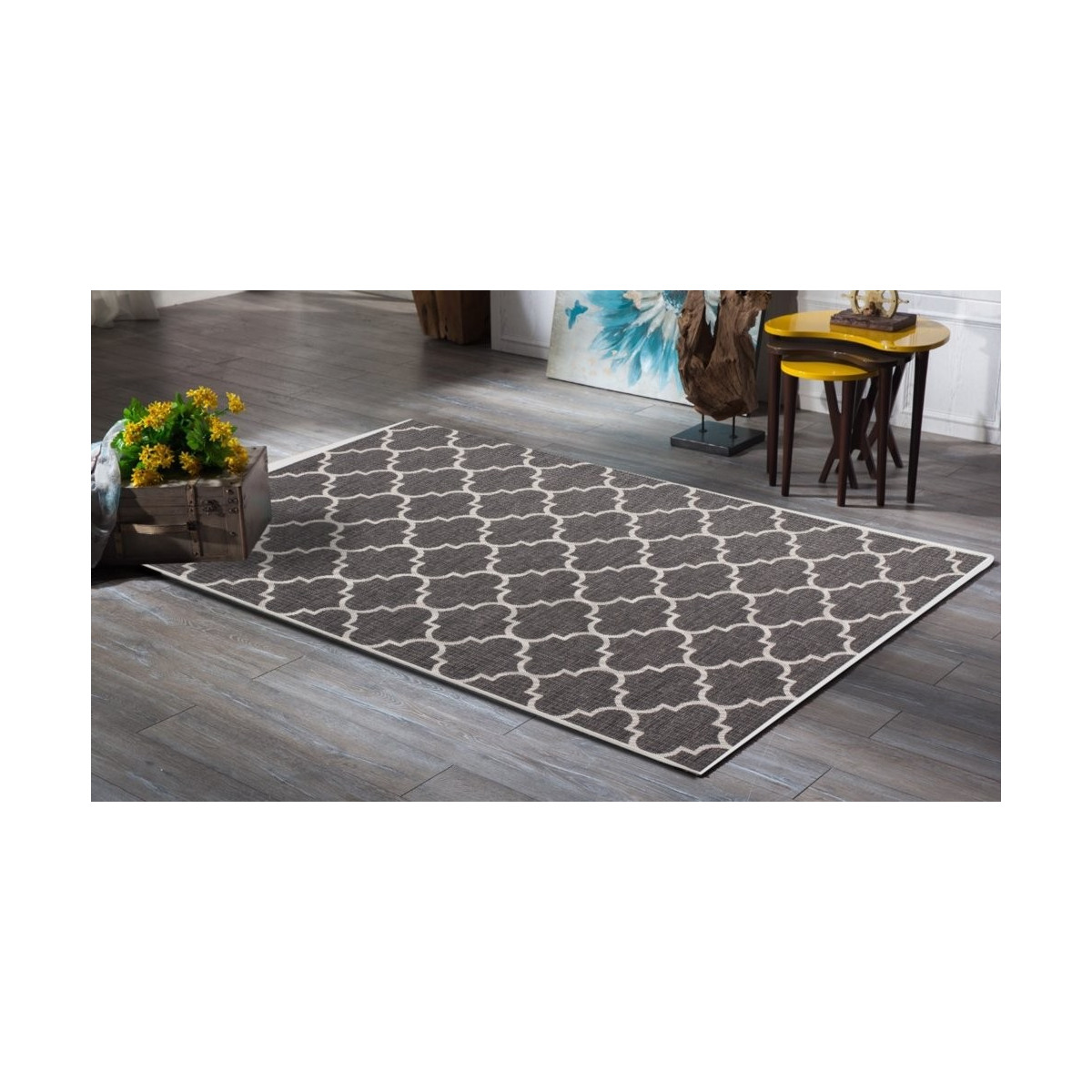 Kusový koberec Sunset SUS 604 Grey – na ven i na doma
