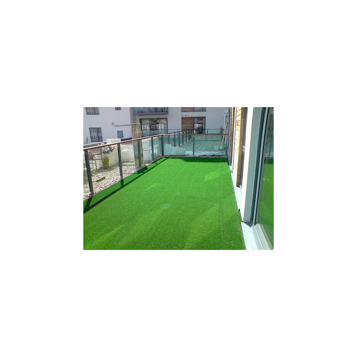 133x400 cm Balkonový travní koberec Summer s nopy