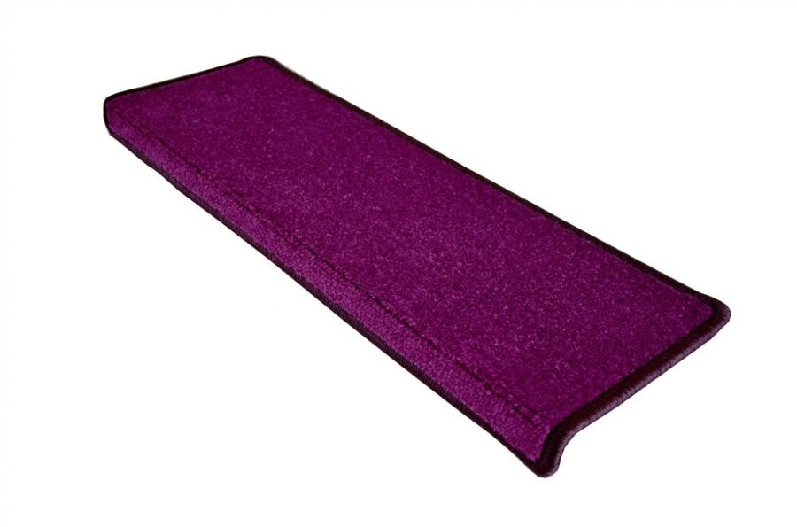 Levně Vopi Nášlapy na schody Eton fialový obdélník, samolepící - 24x65 obdélník (rozměr včetně ohybu)