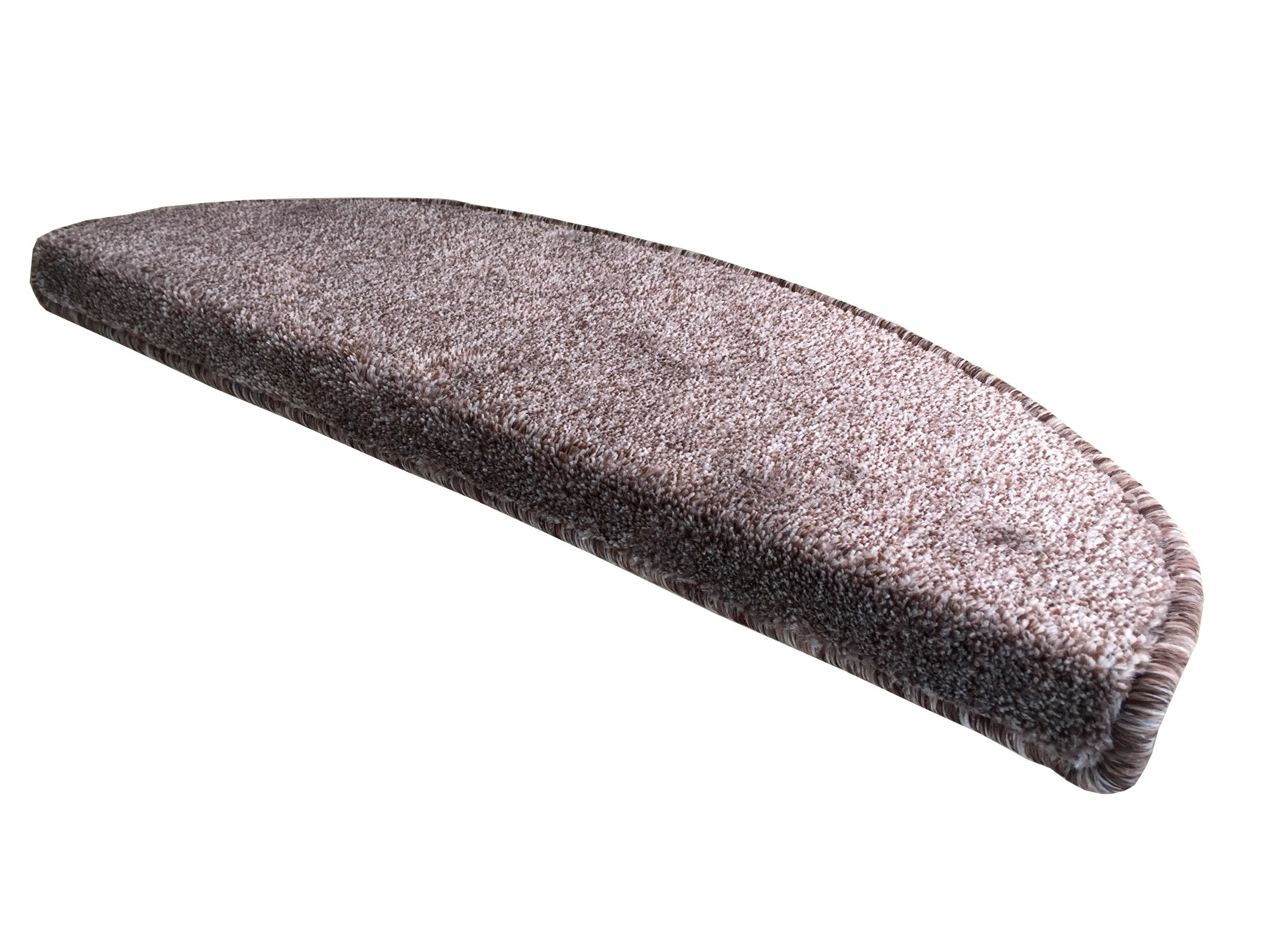 Levně Vopi Nášlapy na schody Apollo Soft béžový půlkruh - 24x65 půlkruh (rozměr včetně ohybu)