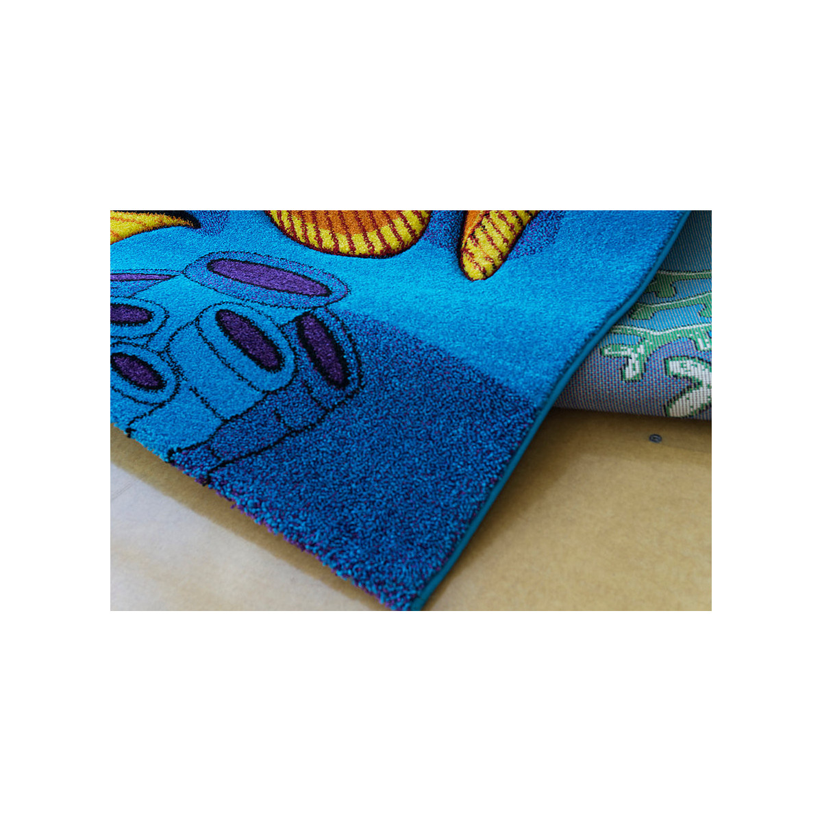 Dětský kusový koberec Smart Kids 22308 Blue