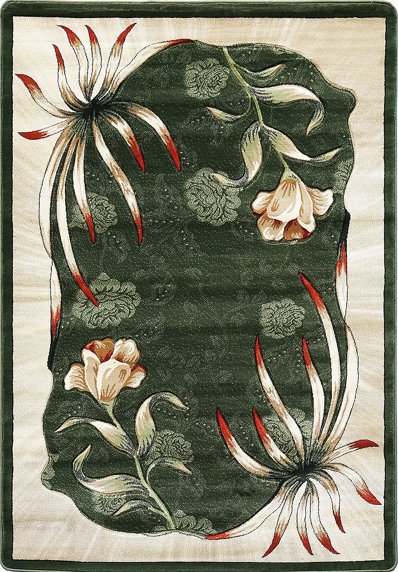 Levně Berfin Dywany Kusový koberec Adora 7004 Y (Green) - 140x190 cm