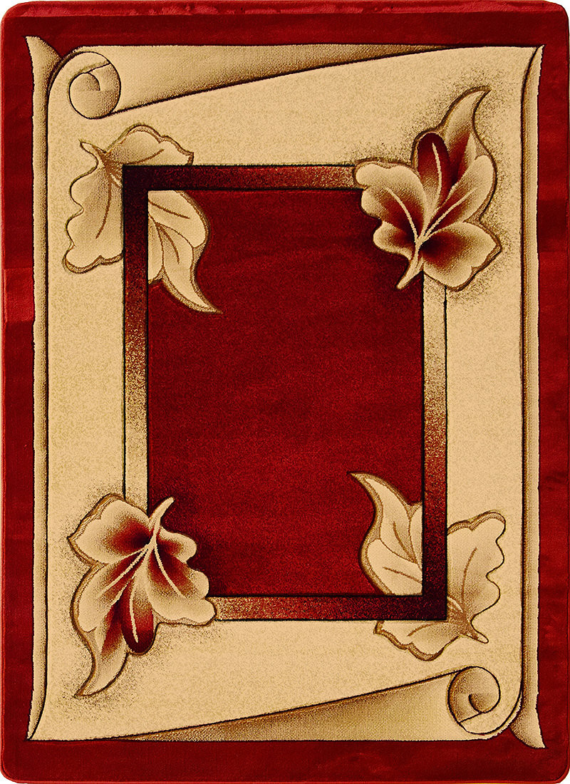 Levně Berfin Dywany Kusový koberec Adora 7014 B (Red) - 140x190 cm