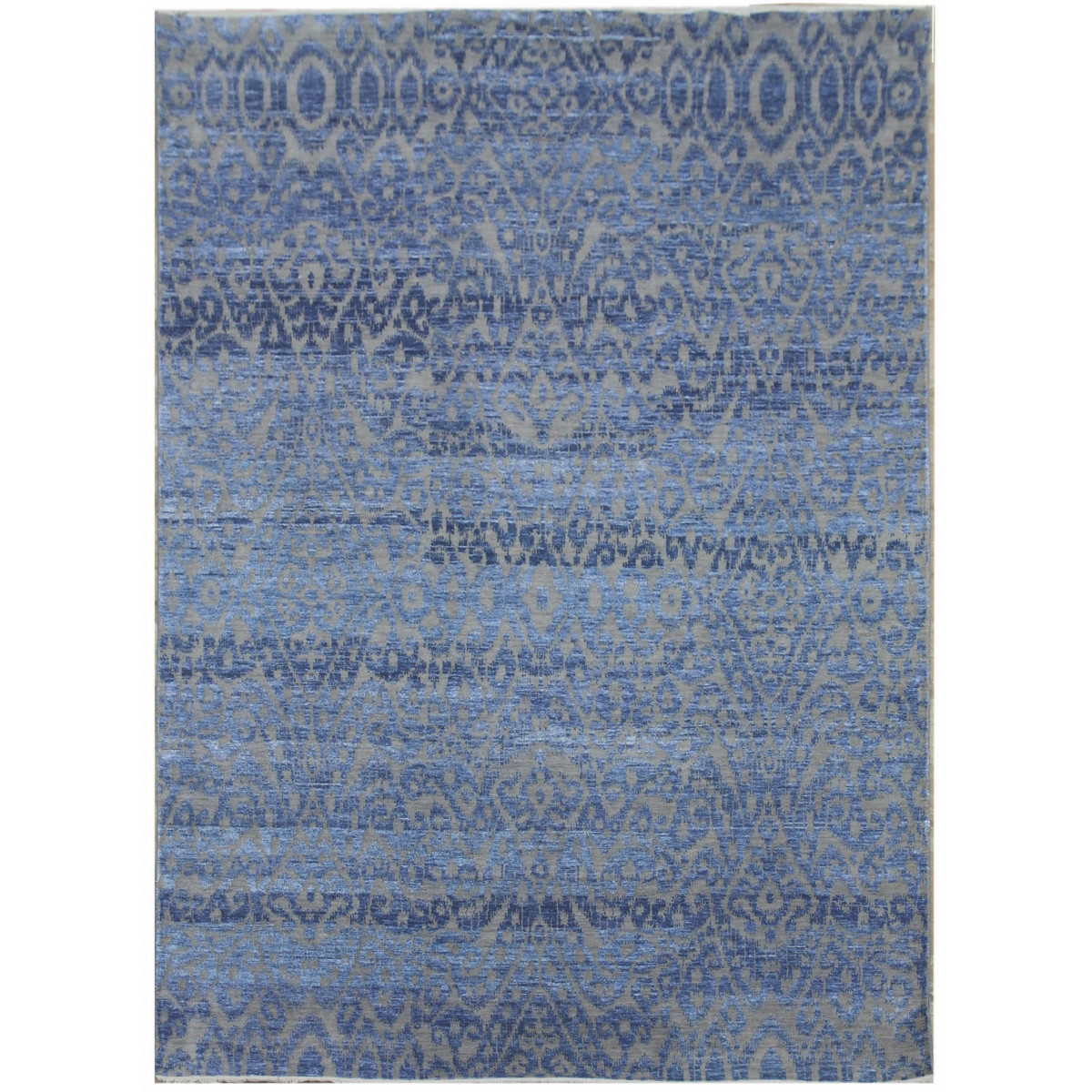 Ručně vázaný kusový koberec Diamond DC-EKT 6 Silver/light blue