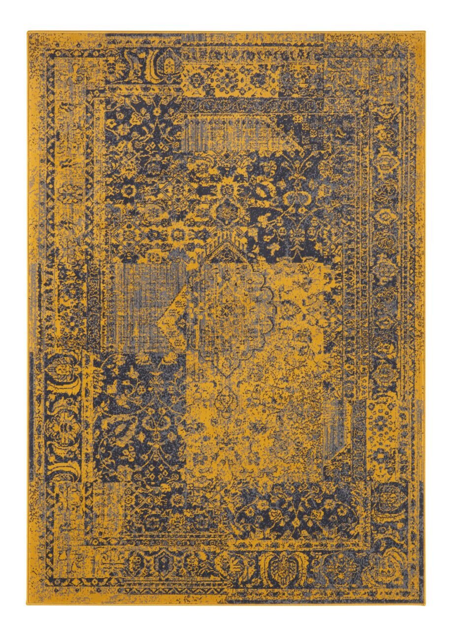 Levně Hanse Home Collection koberce Kusový koberec Celebration 103470 Plume Gold Grey - 80x150 cm