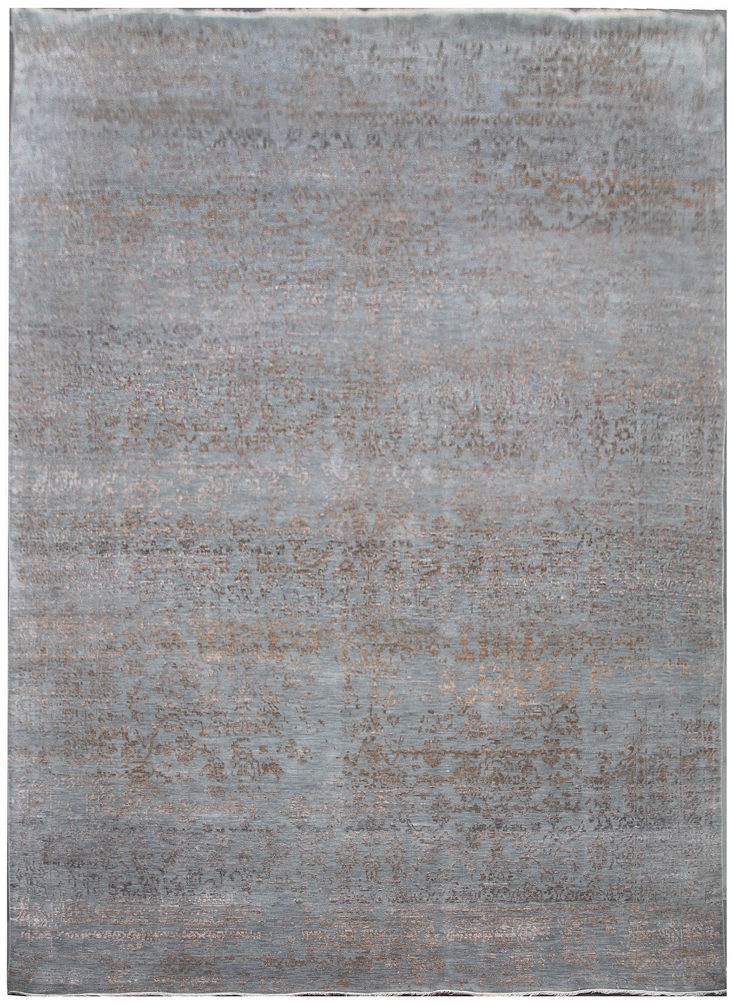 Levně Diamond Carpets koberce Ručně vázaný kusový koberec Diamond DC-JK 1 Silver/mouse - 275x365 cm