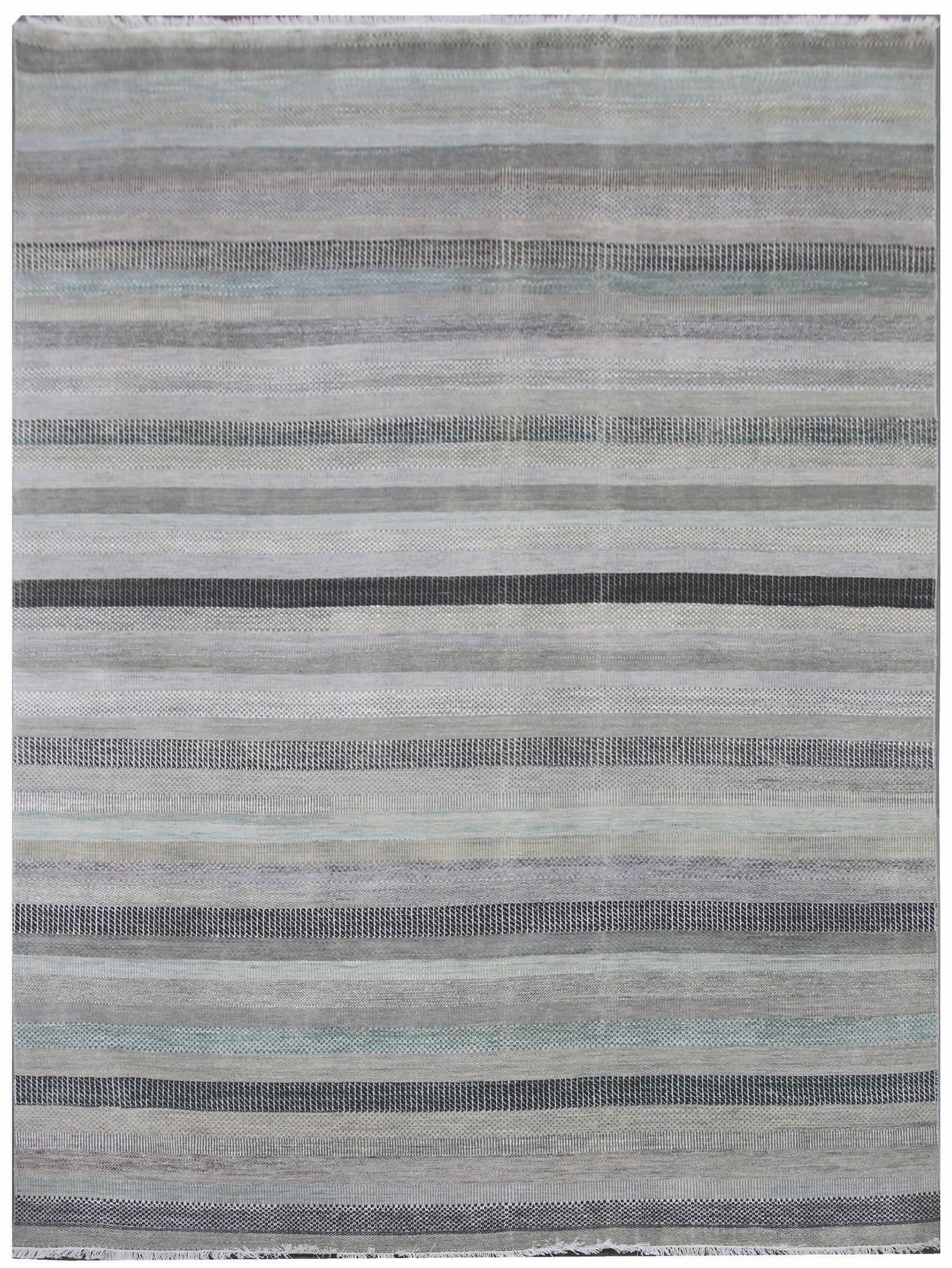 Levně Diamond Carpets koberce Ručně vázaný kusový koberec Diamond DC-MCK Aqua mix - 365x457 cm