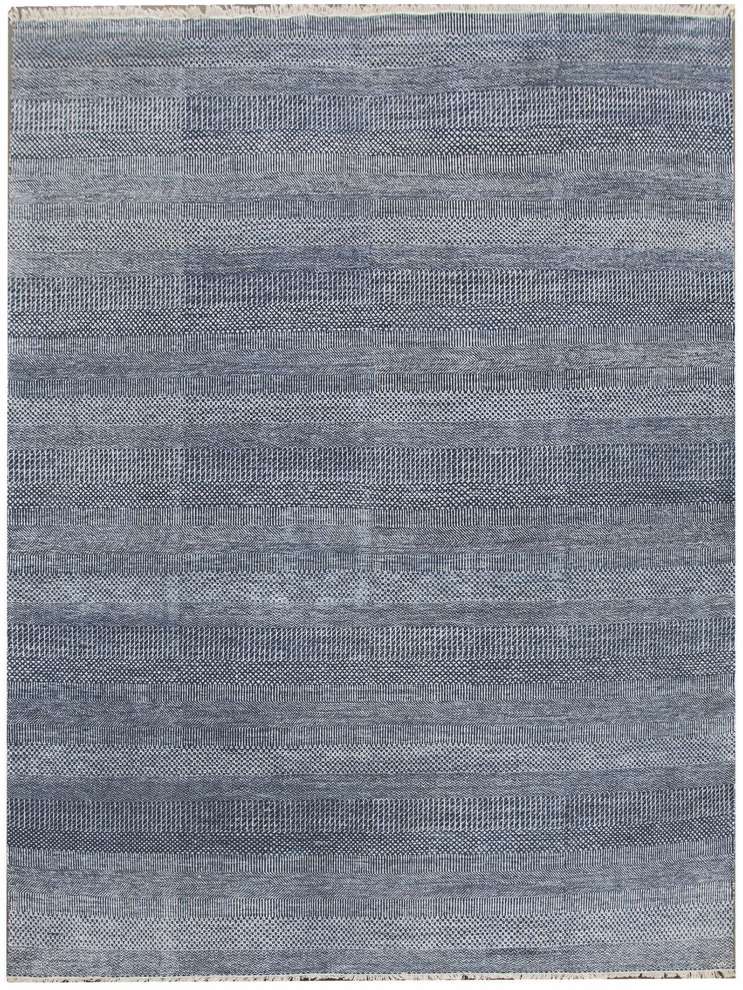 Diamond Carpets koberce Ručně vázaný kusový koberec Diamond DC-MCN Denim blue/silver - 275x365 cm