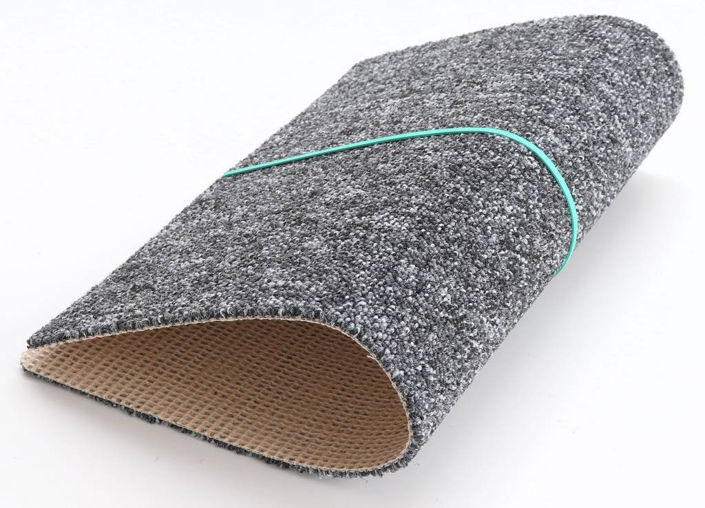 Condor Carpets, Metrážový koberec Extreme 77, zátěžový, na míru, šíře 4m, šedá, ab (mřížka), chodba / předsíň