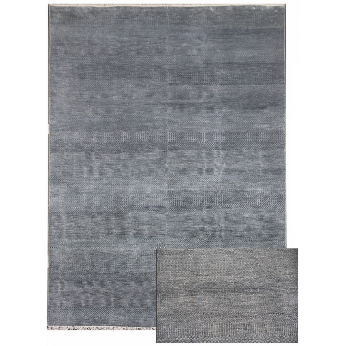 Ručně vázaný kusový koberec Diamond DC-MCN Light grey/blue