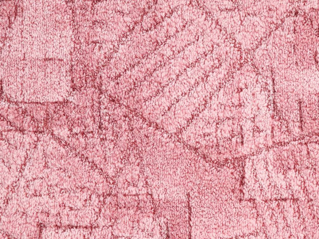Levně Metrážový koberec Bossanova 62 - Rozměr na míru bez obšití cm Růžová