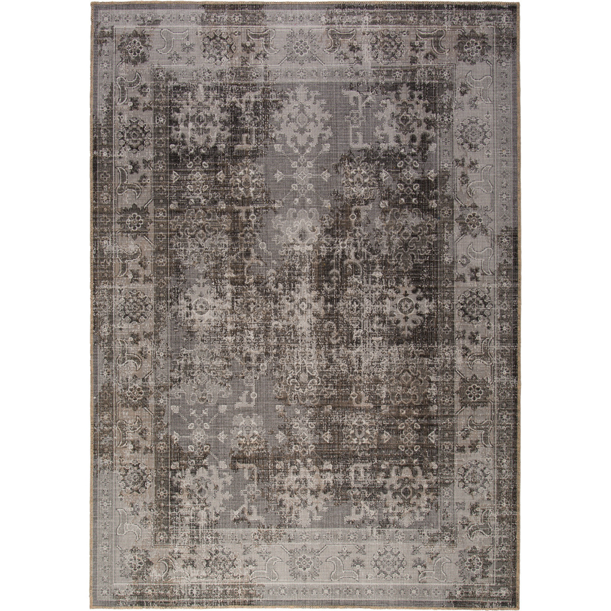 Kusový koberec Tilas 244 Grey – na ven i na doma