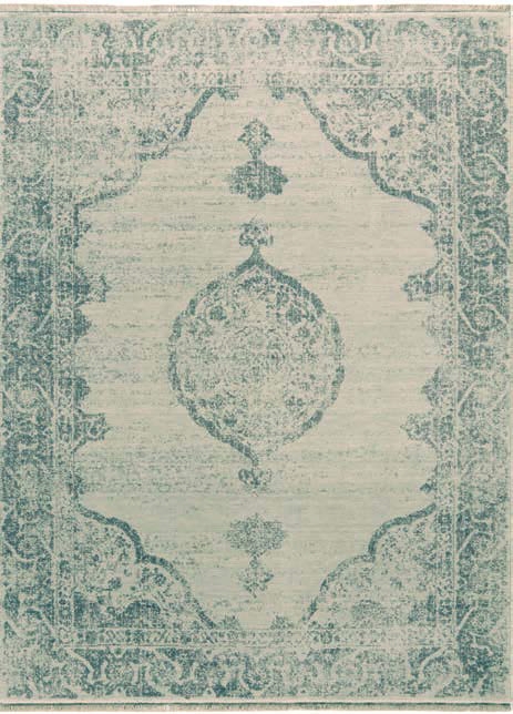 Osta, Kusový koberec Djobie 4568 621, 85x155, modrá, chodba / předsíň